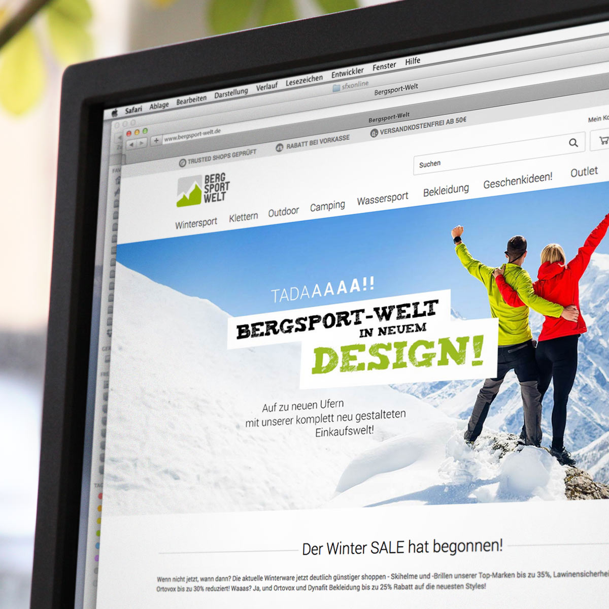 JTL Shop Referenz Bergsport Welt